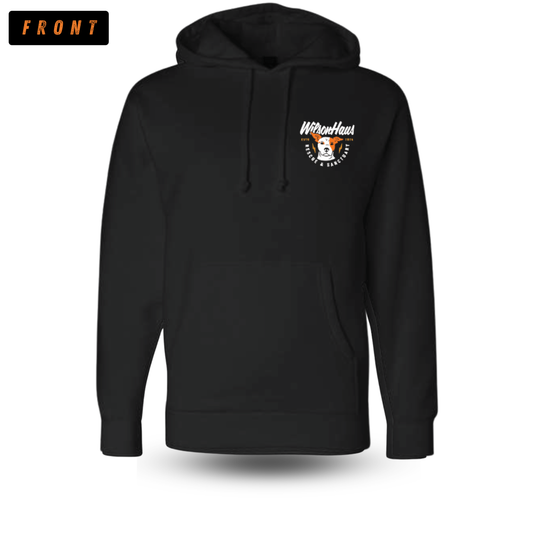 WilsonHaus Rescue Hoodie Rescue Logo